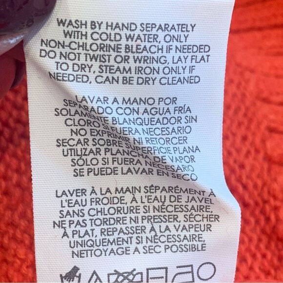 Cabi Knit Siren Vest Sleeveless Red Orange Size Medium - Picture 8 of 13